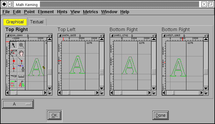 fontforge baseline